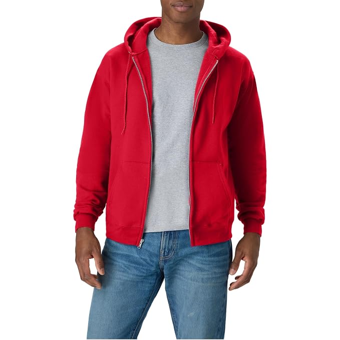 Men's Full Zip Fleece Hoodie