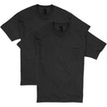 Hanes Men'S Beefy-T Pocket, Heavyweight Cotton Pocket Tee For Men, Full-Cut T-Shirt, 1 Or 2 Pack