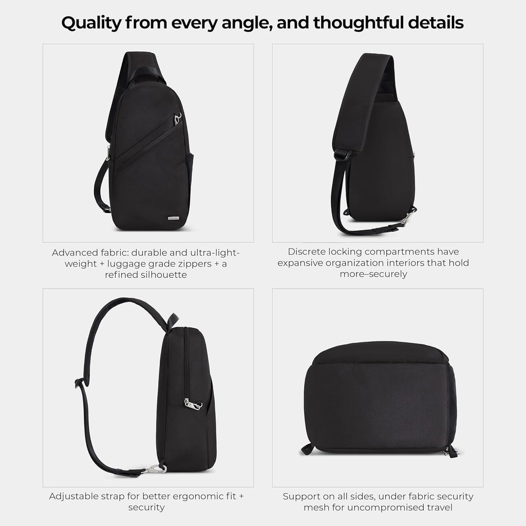 Travelon Anti-Theft Classic Sling Bag