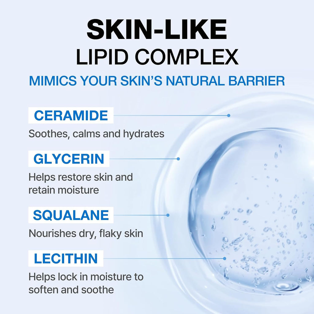Physiogel Daily Moisture Therapy Hydrating Facial Cream, Lightweight Face Moisturizer With Ceramide, 72H Lasting Hydration, For Dry & Sensitive Skin, 5 Fl. Oz.