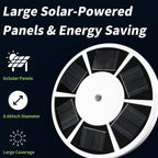 Hoople Flag Pole Light Solar Powered - Waterproof, Solar Flag Pole Light For 15 To 25 Ft In-Ground Flag Pole, Super Bright Flag Pole Solar Light From Dusk To Dawn For 12+ Hours, Auto On/Off (26 Led)