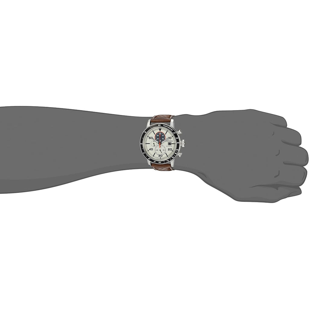 Citizen Men'S Eco-Drive Weekender Brycen Chronograph Watch In Stainless Steel