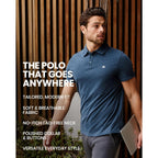 Into The Am Polo Shirts For Men - Soft Cotton Slim Fit Short Sleeve Collared Shirt Men S - 4Xl Fitted Polos