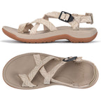 Viakix Womens Walking Sandals: Cute Stylish Comfy Athletic Sport Outdoor Hiking Sandal for Trekking Water Outdoor Beach With Arch Support for Womens Ladies