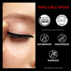 L'Oreal Paris Infallible Grip Mechanical Gel Eyeliner Pencil, Smudge-Resistant, Waterproof Eye Makeup With Up To 36Hr Wear, Brown Denim, 0.01 Oz