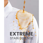 Womens Stain Shield Dress Shirts Wrinkle Free Short Sleeve Solid Tops Blouses Button Down Shirts