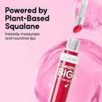 Almay Gleam Big™ Lip Serum, Hydrating and Moisturizing, Hypoallergenic Lip Gloss, Non-Sticky, 400 Berry Excited, 0.13 fl oz