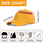 7 Pieces Unisex Vintage Washed Distressed Baseball Hat Baseball Cap Twill Adjustable Dad Hat