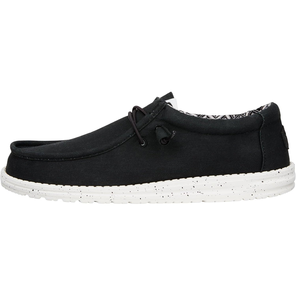Heydude Men’S Wally Stretch Canvas Loafers | Lightweight Slip On Shoes | Casual Walking, Travel & Everyday Style