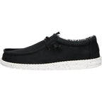 Heydude Men’S Wally Stretch Canvas Loafers | Lightweight Slip On Shoes | Casual Walking, Travel & Everyday Style