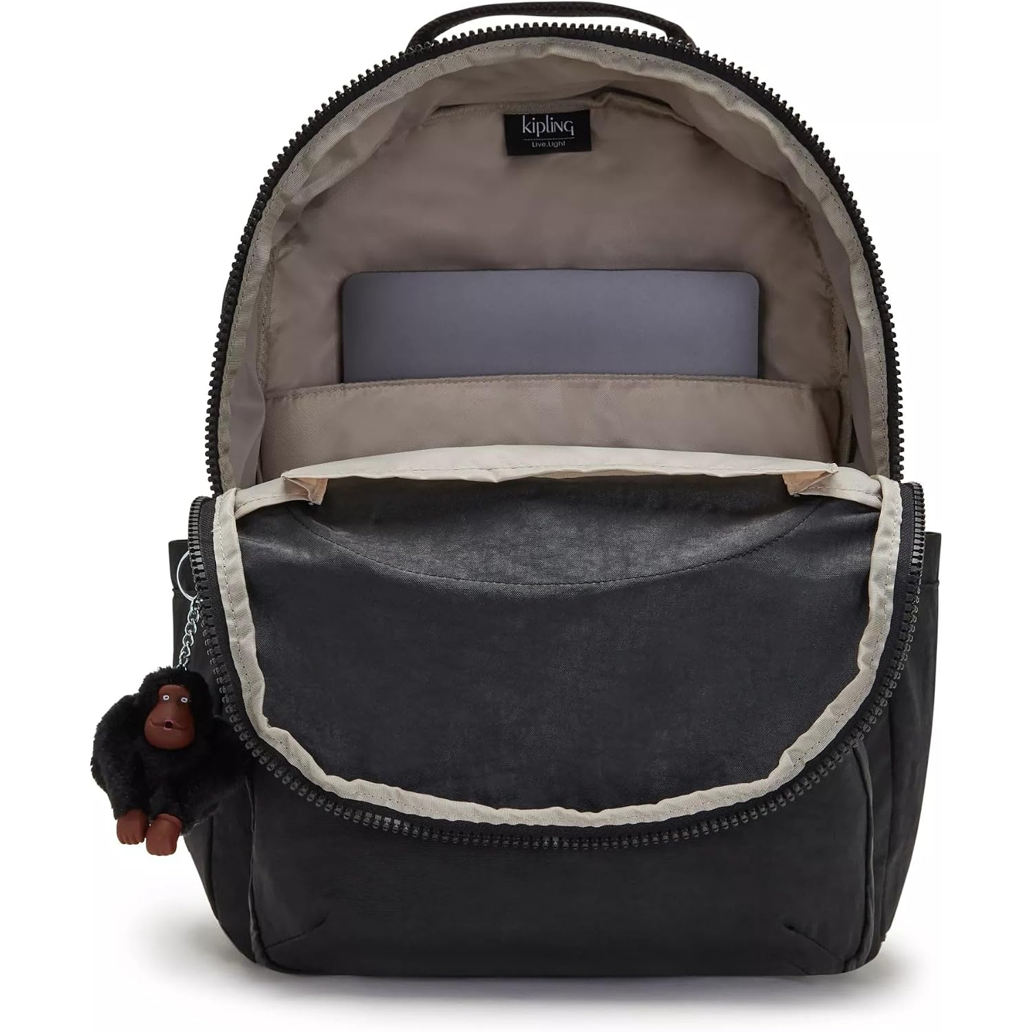 Kipling Women'S Seoul 15" Laptop Backpack, Durable, Roomy With Padded Shoulder Straps, Built-In Protective Sleeve