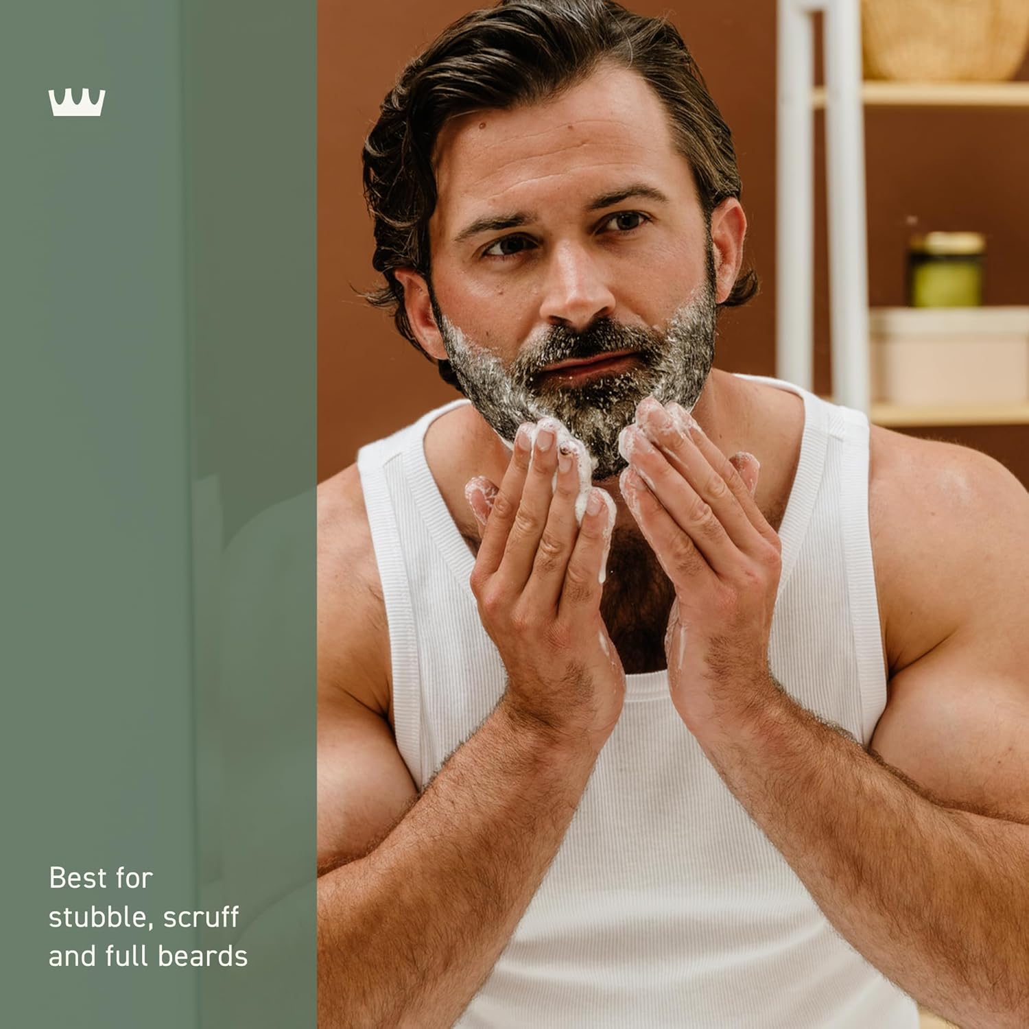 Cremo Cedar Forest Beard & Scruff Softener, Softens and Conditions Coarse Facial Hair of all Lengths in Just 30 Seconds, 6 Fluid Ounce