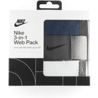 Nike Men'S 3 Pack Web Belt