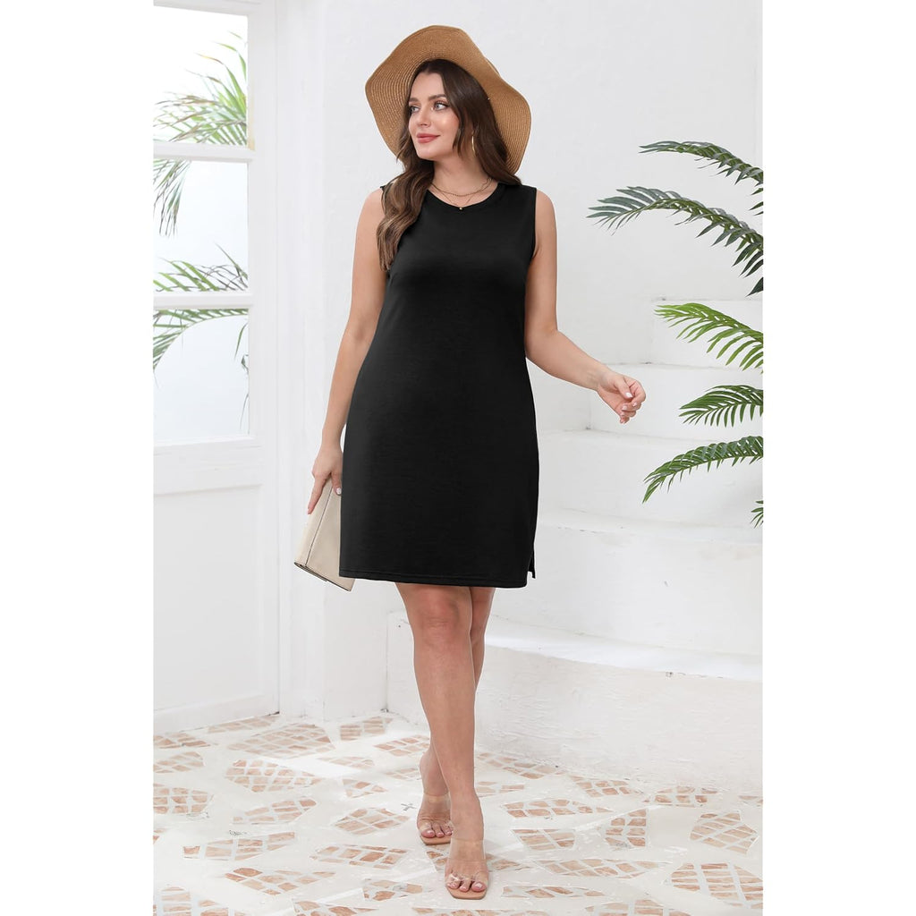 Sampeel Dresses For Women 2025 Casual Summer Sundresses Sleeveless Tank Dress Fashion Outfits