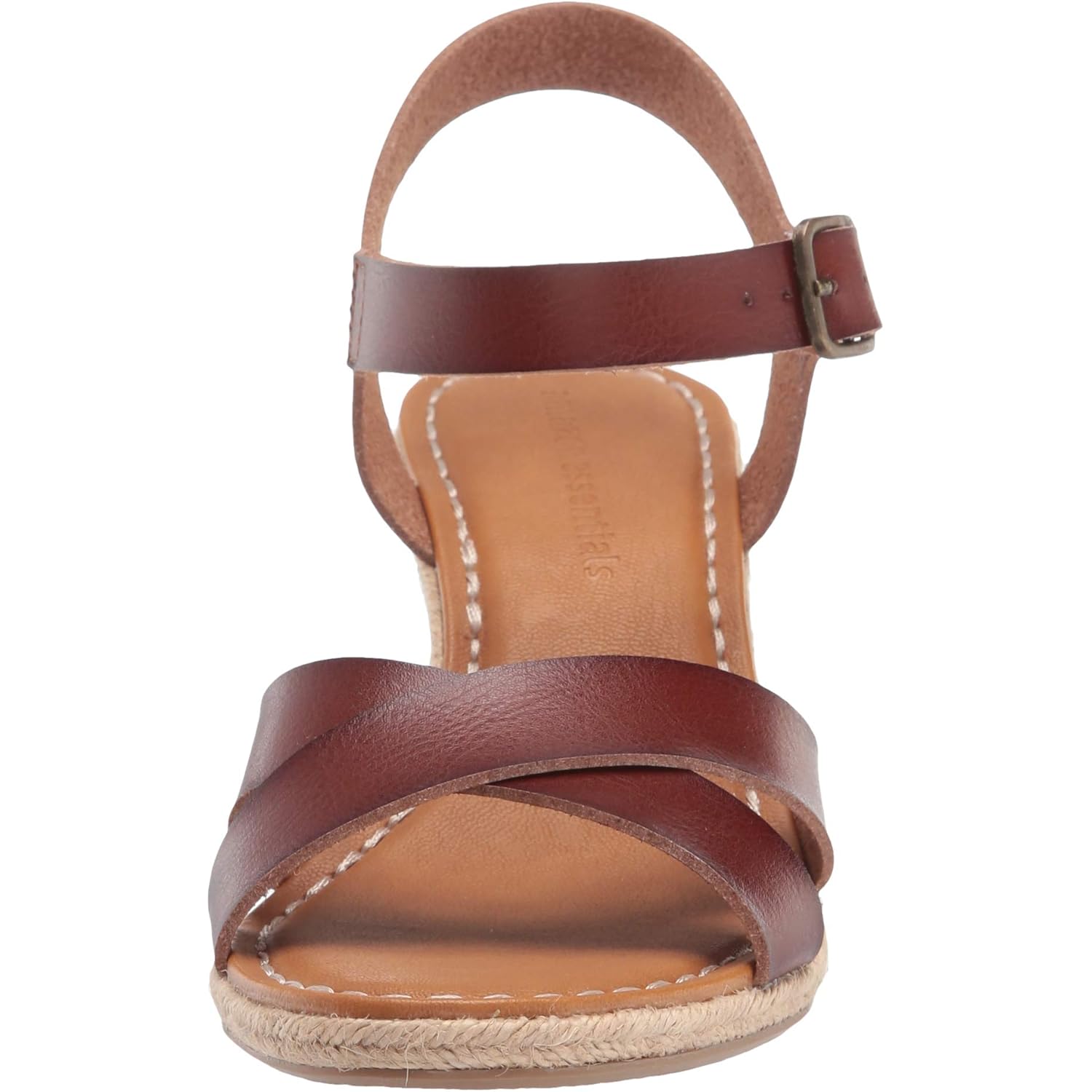 Amazon Essentials Women's Ankle Strap Espadrille Wedge Sandal