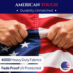 Premium 3X5 American Flags For Outside – Heavy Duty Nylon, Embroidered Stars & Sewn Stripes