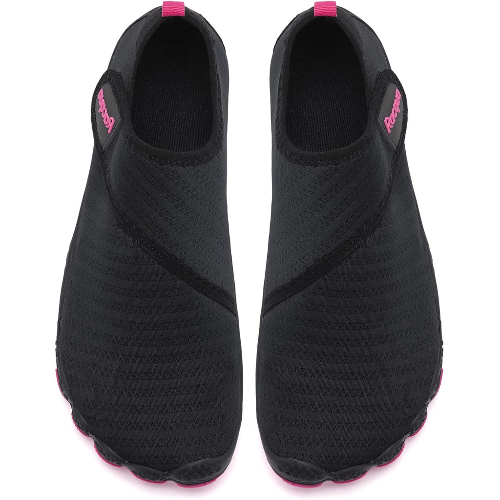 Racqua Men'S Women'S Slip-On Water Shoes Quick Dry Barefoot Lightweight Aqua Shoes Beach Swim Pool Hiking Sport Shoes
