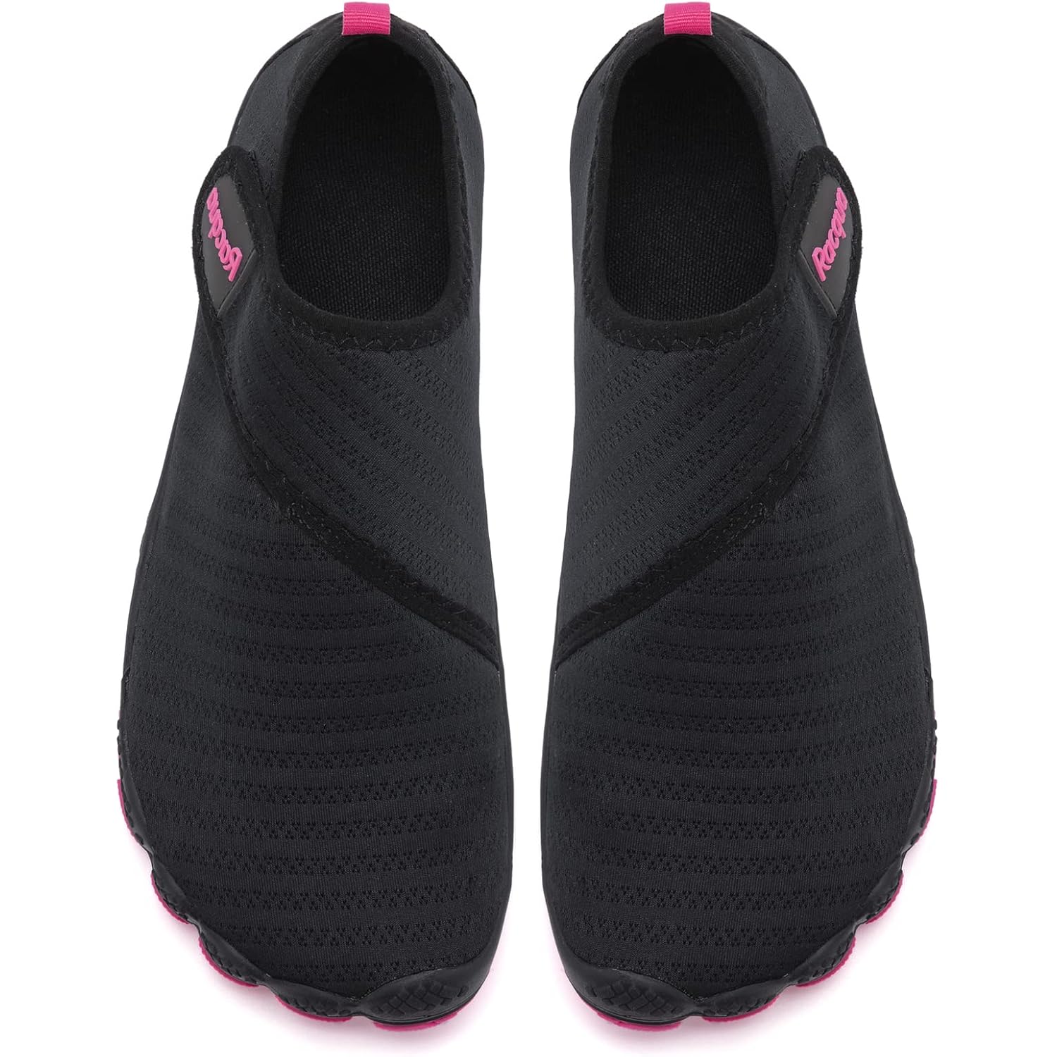 Racqua Men'S Women'S Slip-On Water Shoes Quick Dry Barefoot Lightweight Aqua Shoes Beach Swim Pool Hiking Sport Shoes