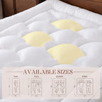 5 Inch Queen Size Memory Foam Mattress Topper, Breathable Cooling Gel Pillow Top Bed Topper, Pressure Relieving Soft Supportive Mattress Pad For Back Pain, 60X80X5 Inch