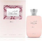 Rasasi Hawas Eclat for Women Eau de Parfum Spray, 3.4 Ounce
