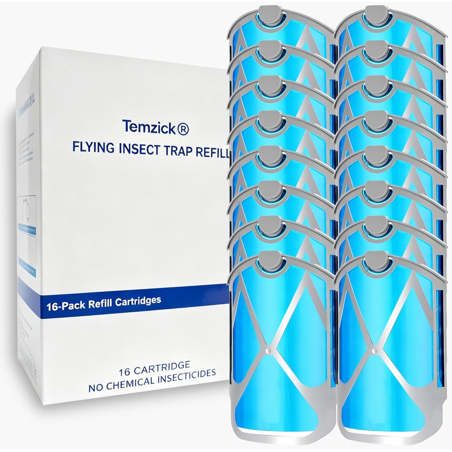 16-Pack Refill Cartridges Compatible With Zzevo, 100% Fit, 1:1 Size