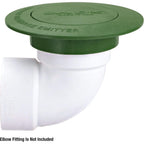 Nds 420C Pop-Up Drainage Emitter, Fits 3-Inch And 4-Inch Sewer And Drain Fittings, Works With Drainage Systems Including Catch Basins And Channel Drains, Green