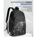 Gym Backpack For Women Men,Cheer Bag,Lightweight Gym Bag With Shoe Compartment, Waterproof Sports Backpack With Wet Pocket, Black