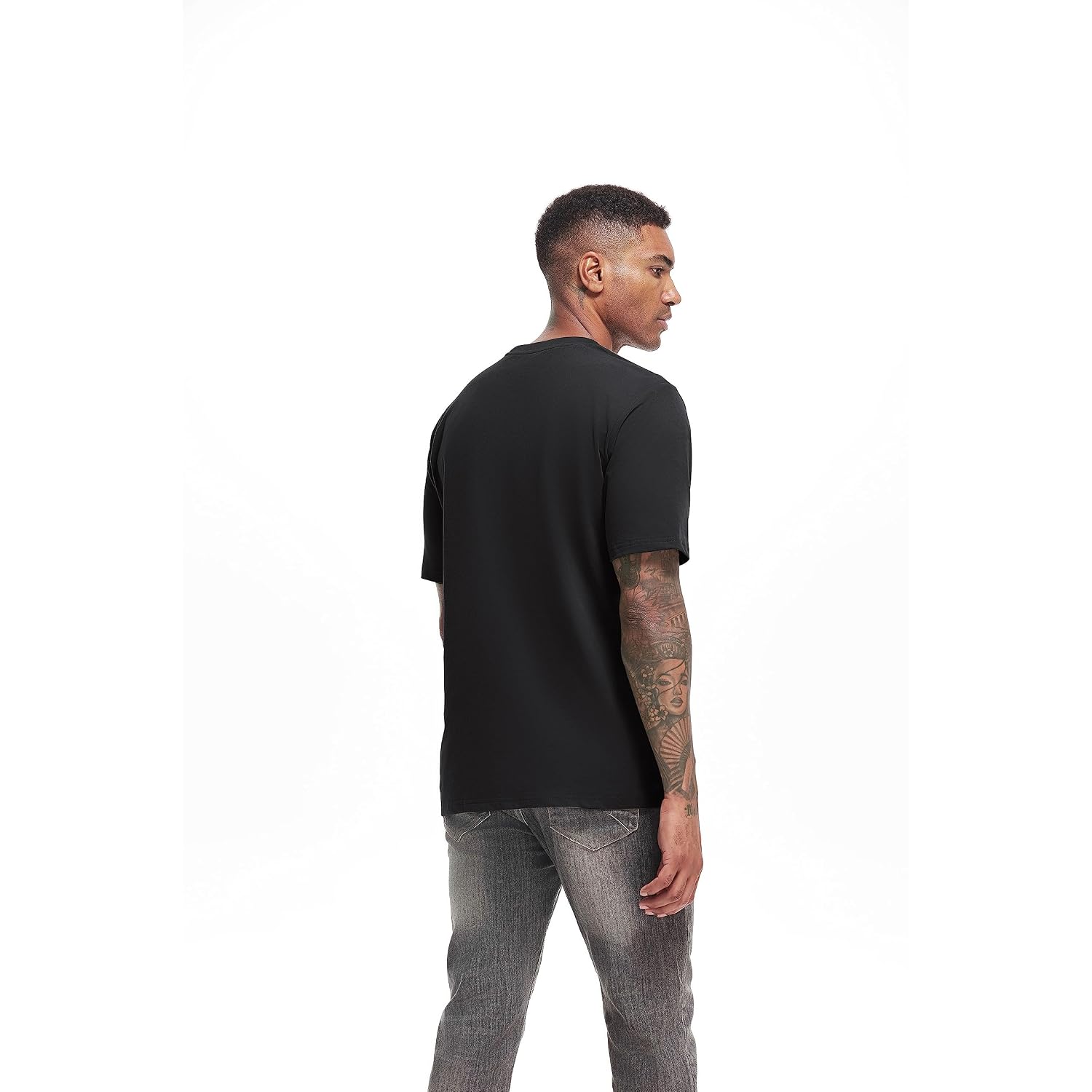 Veiisar Men'S Heavy Weight Crew Neck T-Shirt Mens Premium Cotton Tee - Pre Shrunk S-3Xl