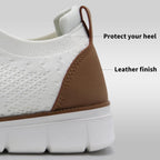 Men'S Casual Dress Oxfords Sneakers Business Mesh Breathable Lightweight Walking Shoes Tennis Comfortable