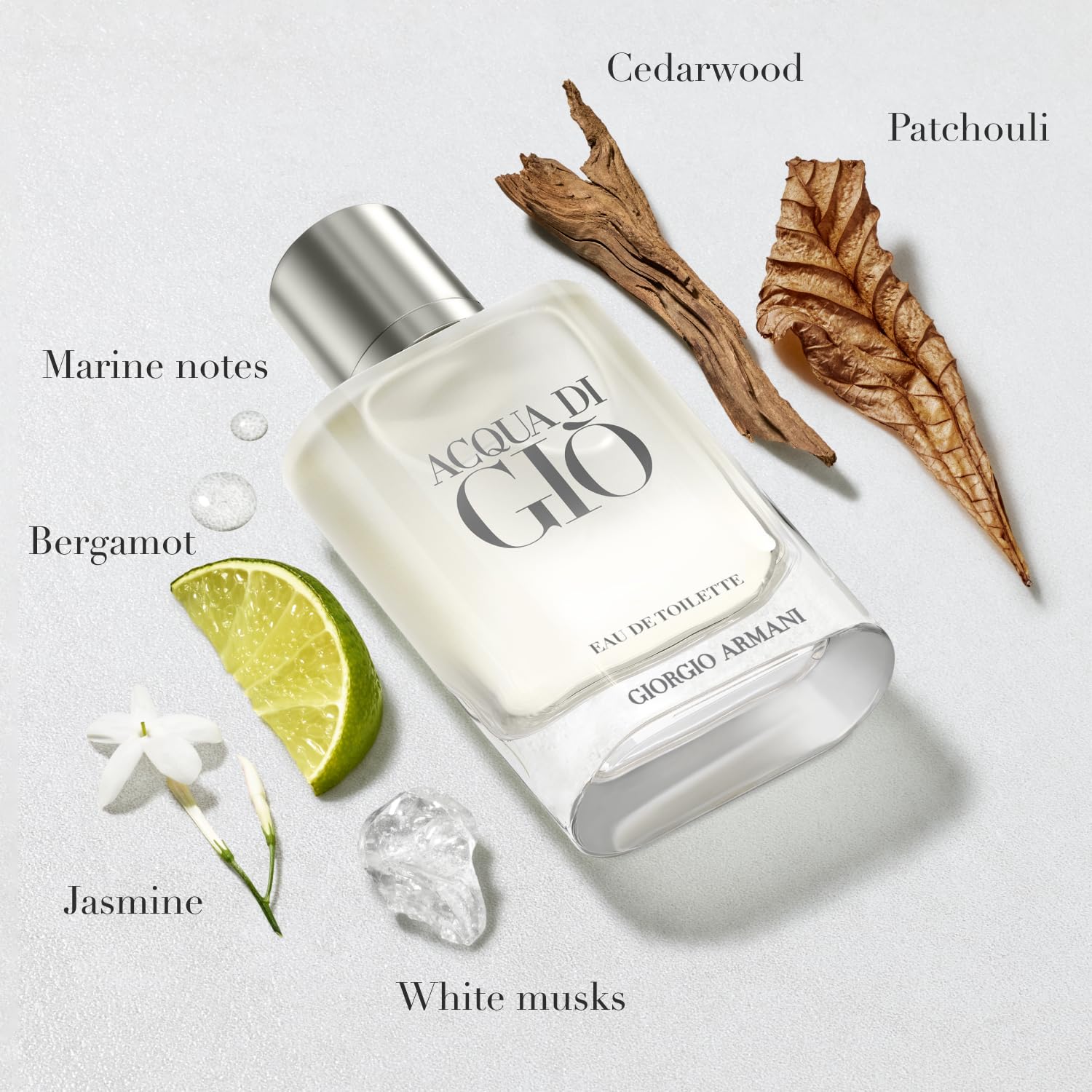 Armani beauty– Acqua di Giò – Eau de Toilette – Cologne Set for Men ($130 Value) – Full Size (1.7 Fl Oz) & Travel Size (0.5 Fl Oz)