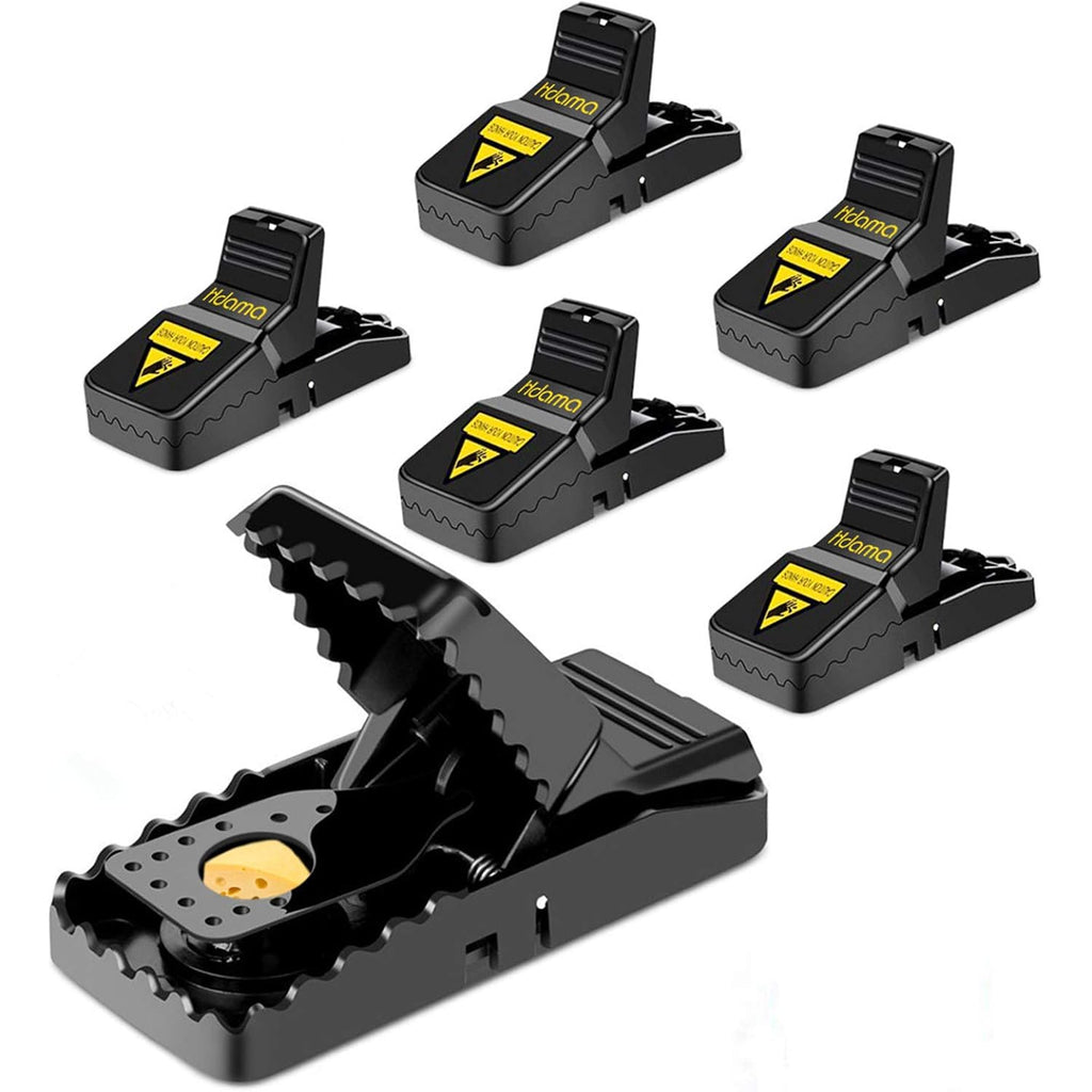 Hdama Mouse Trap, Mouse Traps That Work Small Mice Trap Outdoor Indoor Best Snap Traps For Mouse/Mice Safe And Reusable 6 Pack Quick Kill Mice Traps | Small Snap Design For Mice And Rats. Safe, Reusable For Home Use. Effective And Clean Trap.