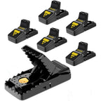 Hdama Mouse Trap, Mouse Traps That Work Small Mice Trap Outdoor Indoor Best Snap Traps For Mouse/Mice Safe And Reusable 6 Pack Quick Kill Mice Traps | Small Snap Design For Mice And Rats. Safe, Reusable For Home Use. Effective And Clean Trap.