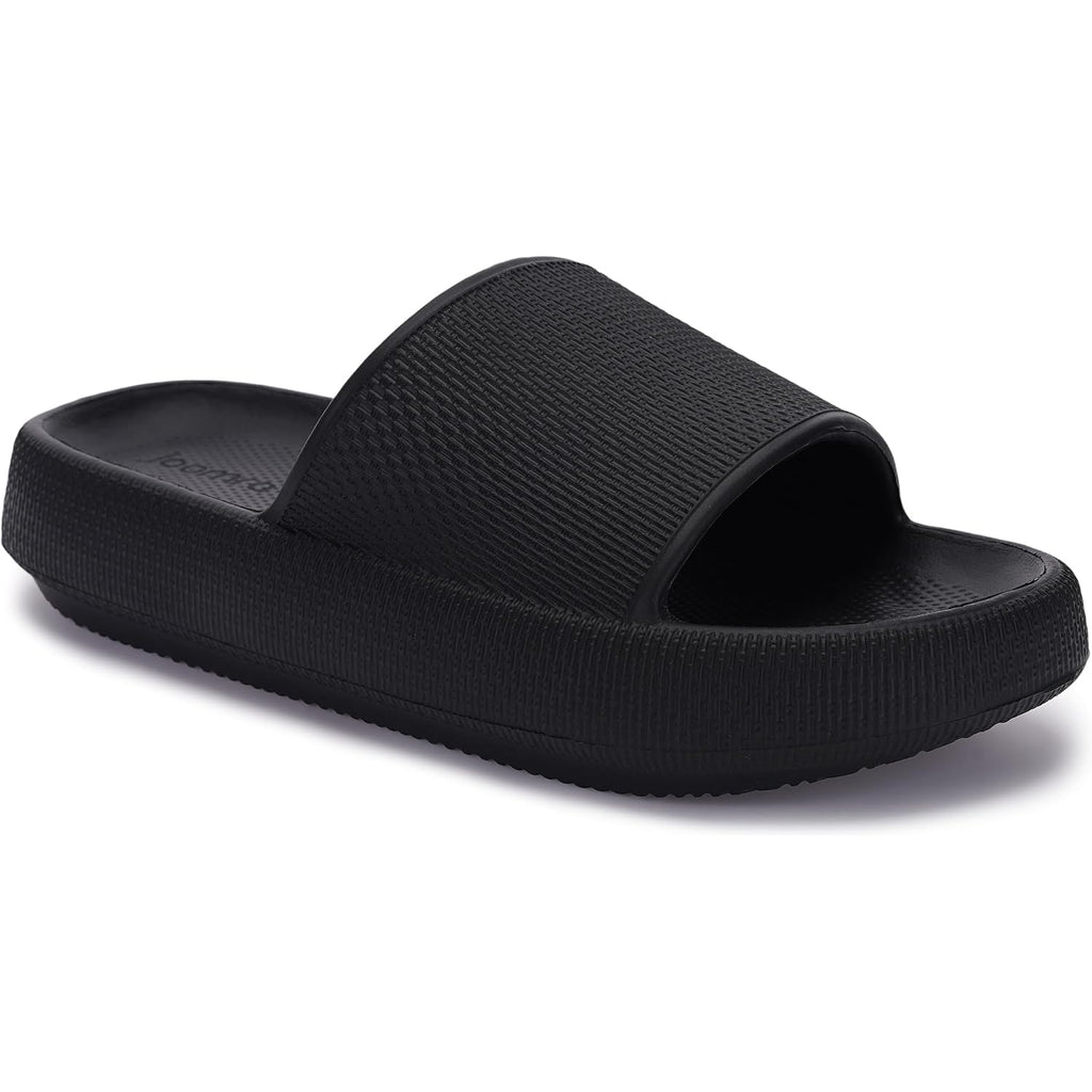 Joomra Pillow Slippers For Women And Men Non Slip Quick Drying Shower Slides Bathroom Sandals | Ultra Cushion | Thick Sole