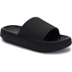 Joomra Pillow Slippers For Women And Men Non Slip Quick Drying Shower Slides Bathroom Sandals | Ultra Cushion | Thick Sole