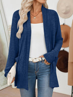 LILLUSORY Cardigan for Women Lightweight Cardigans Fall Fashion Outfits | Open Front Long Cardigan with Pockets, Business Casual Travel Outfits