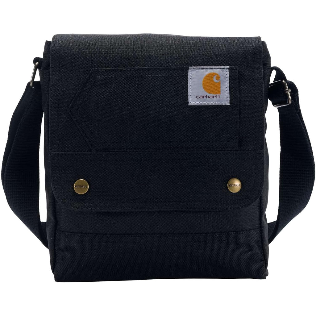 Carhartt Crossbody Snap Bag, Durable, Adjustable Crossbody Bag With Flap Over Snap Closure