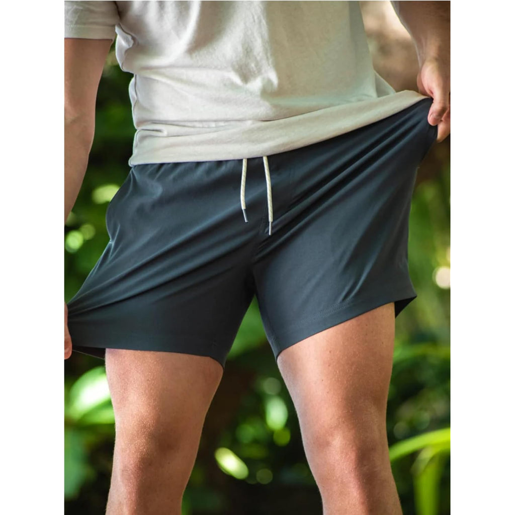 Wowie Mens Sapien 2.0 Casual Stretchy Mens Shorts, Lightweight & Anti-Wrinkle Material Summer Shorts With Pockets