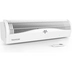 Vornado Transom Window Fan With 4 Speeds, Remote Control, Reversible Exhaust Mode, Weather Resistant Case, Whole Room, Ice White