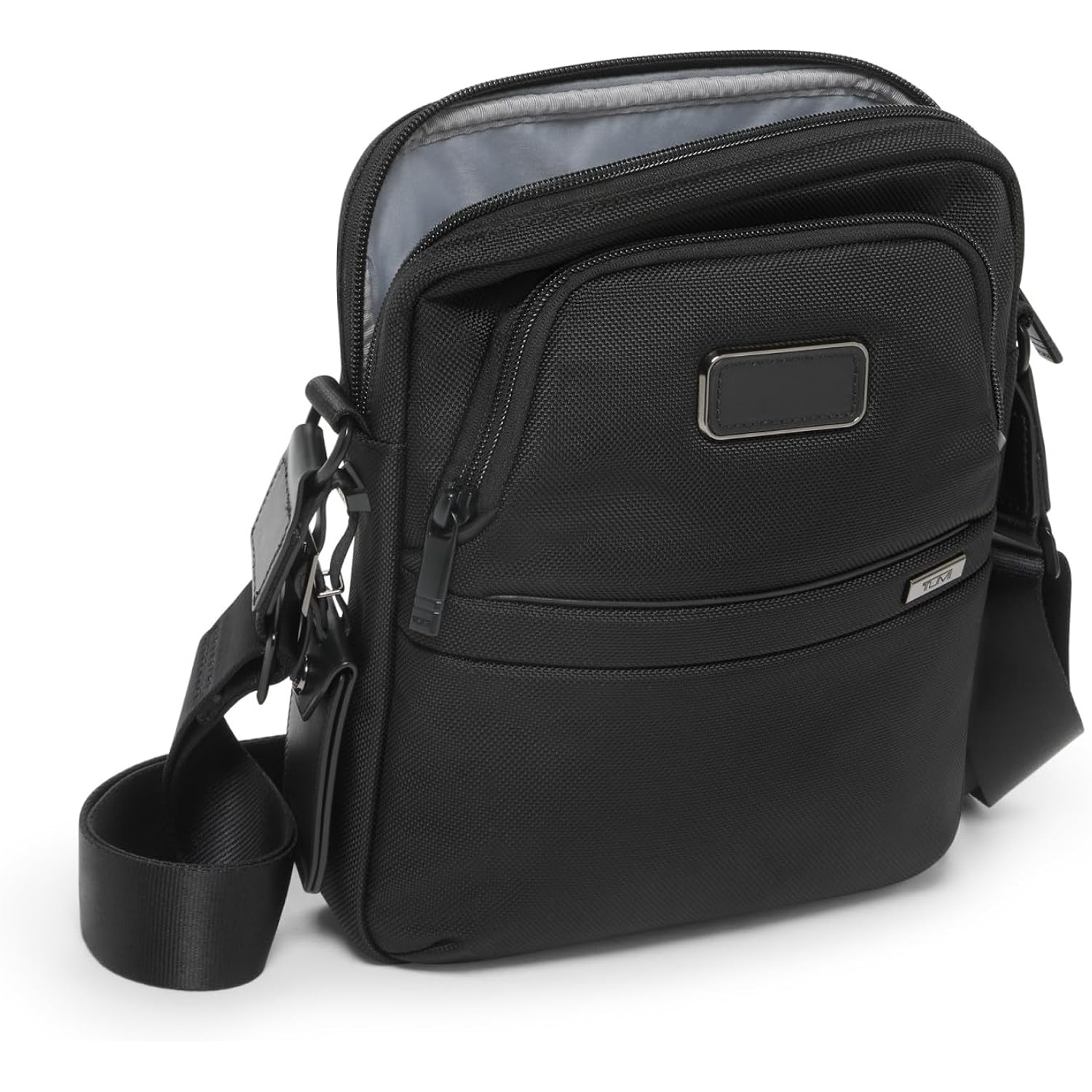 Tumi - Alpha Medium Crossbody - Men'S And Women'S Everyday Crossbody Bag - Adjustable Shoulder Strap - For Business & Travel - Midnight Black