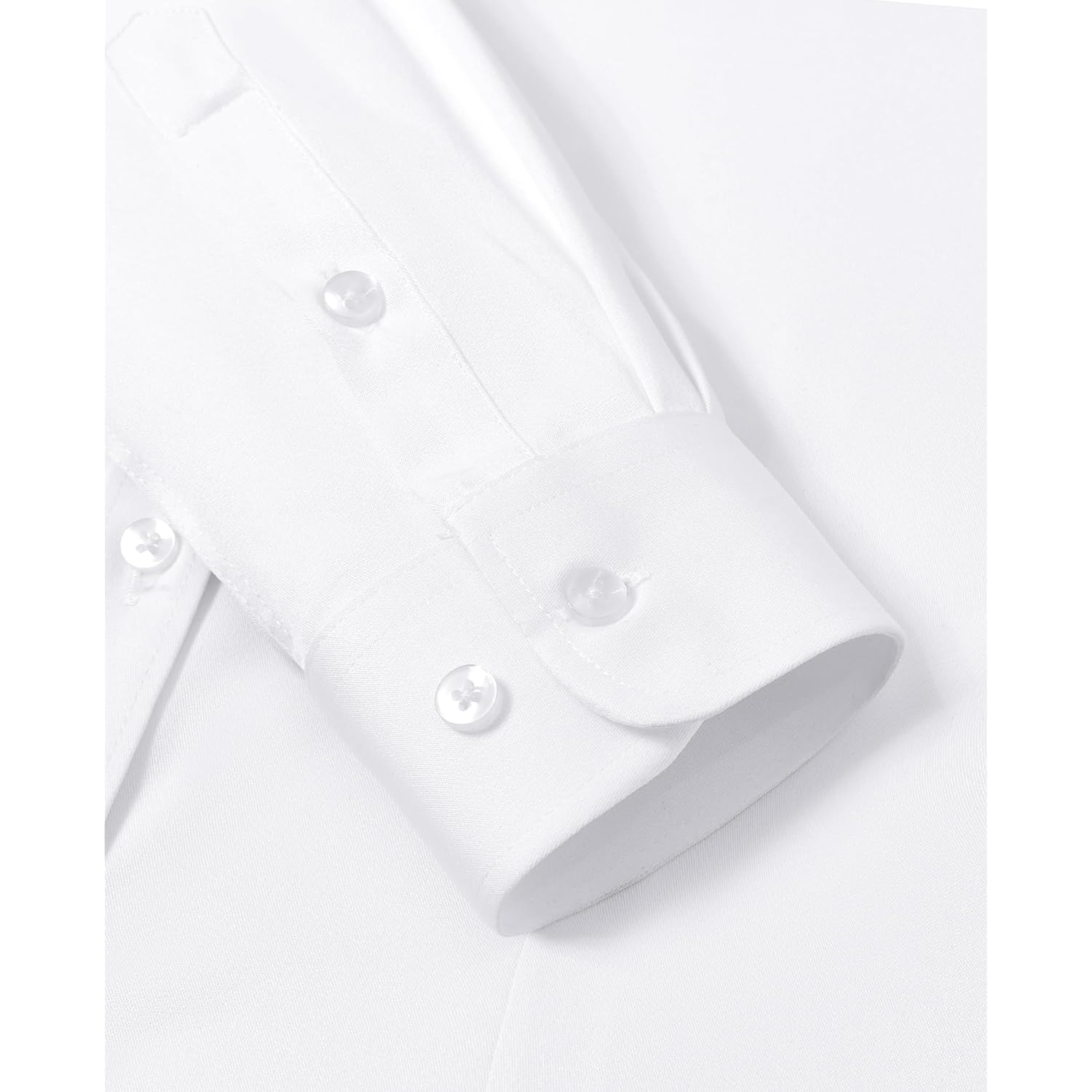 Button Down Shirts for Women: Wrinkle Free Long Sleeve Classic Fit Collared Dress Shirt Solid Formal Office