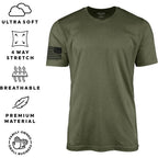 Patriotic Shirts For Men - American Patriot Graphic Tee - Usa & Freedom Style - Super Soft Premium Shirt Pack