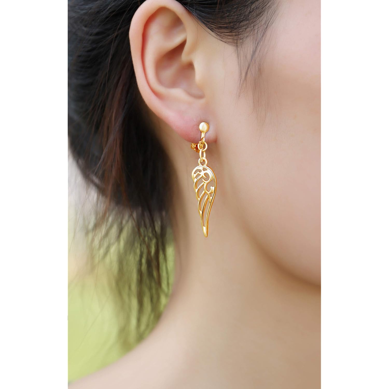 15 Pairs Gold Clip on Earrings for Women Fashion,Lightweight Fake Earrings Set