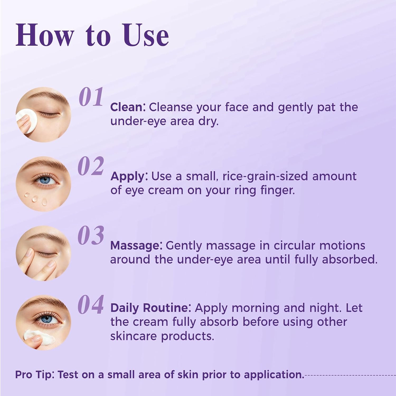 Retinol Under Eye Serum With Caffeine & Collagen, For Puffy Eye Bags & Dark Circles, Fine Lines & Wrinkles, Dermatologist-Tested, Fast-Absorbing & Moisturizing Eye Serum