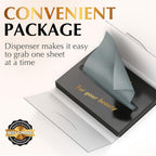Natural Oil Blotting Sheets for Face with Bamboo Charcoal - 25% Larger - 3pk/300 Makeup Friendly Oil Absorbing Sheets for Face - Easy Dispensing Blotting Papers - Perfect for Keeping in Purse