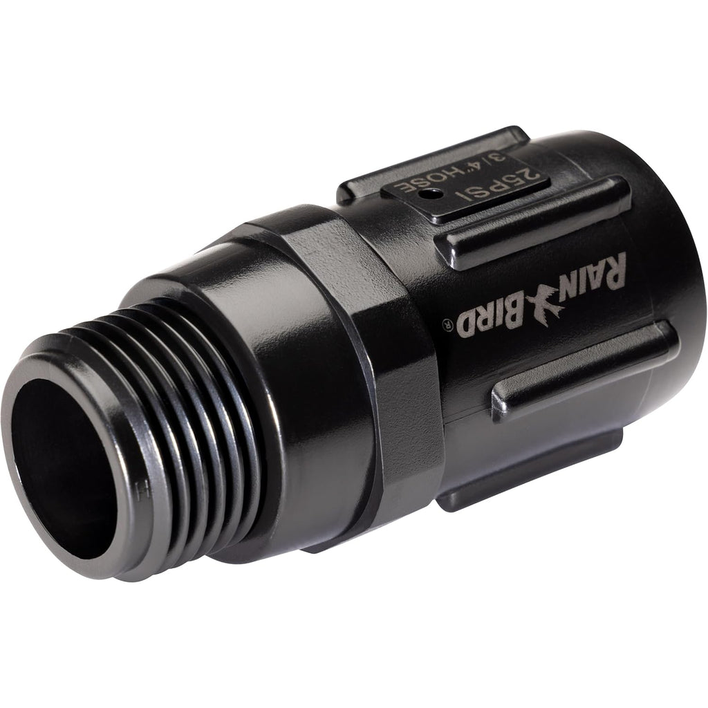 Rain Bird Ht07525Psi Drip Irrigation 25 Psi Pressure Regulator, 3/4" Female Hose Thread X 3/4" Male Hose Thread