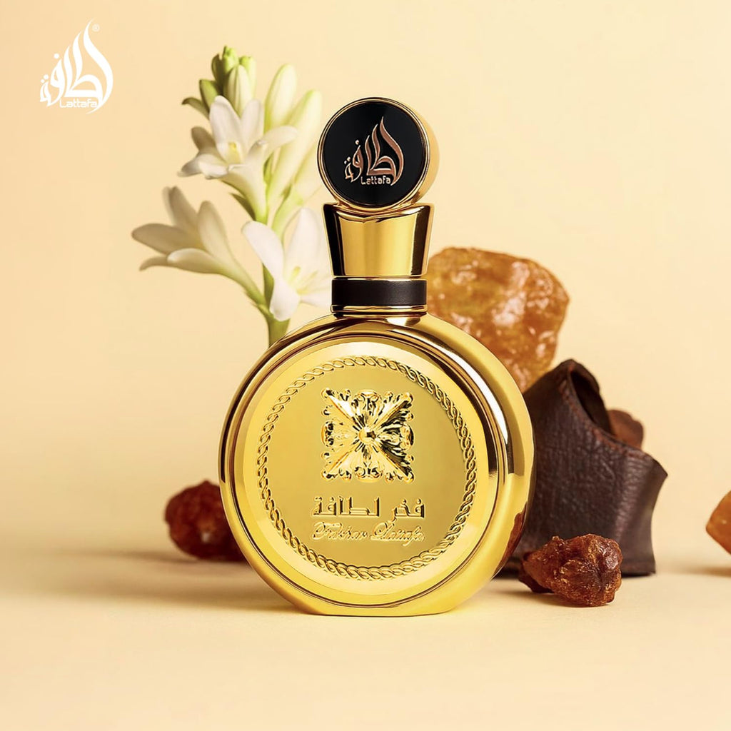 Lattafa Fakhar Gold Extrait - Floral, Amber, Woody - Eau de Parfum Long-Lasting Fragrance for Unisex, 3.40 Ounce / 100 ml