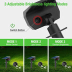 Nipify Solar Lights Outdoor Waterproof, Motion Sensor Spot Lights- 4 Pack/56 Led/3 Modes Solar Powered Spotlights 2-In-1 Auto On/Off Landscape Lighting For Outside Yard Wall Garden, Cool White