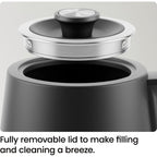 Chefman Gooseneck Electric Kettle, 0.8L Pour Over Tea Kettle For Coffee And Tea, One-Touch Operation, Boil-Dry Protection, Auto Shut-Off, Ultra-Fast Hot Water Boiler – Black