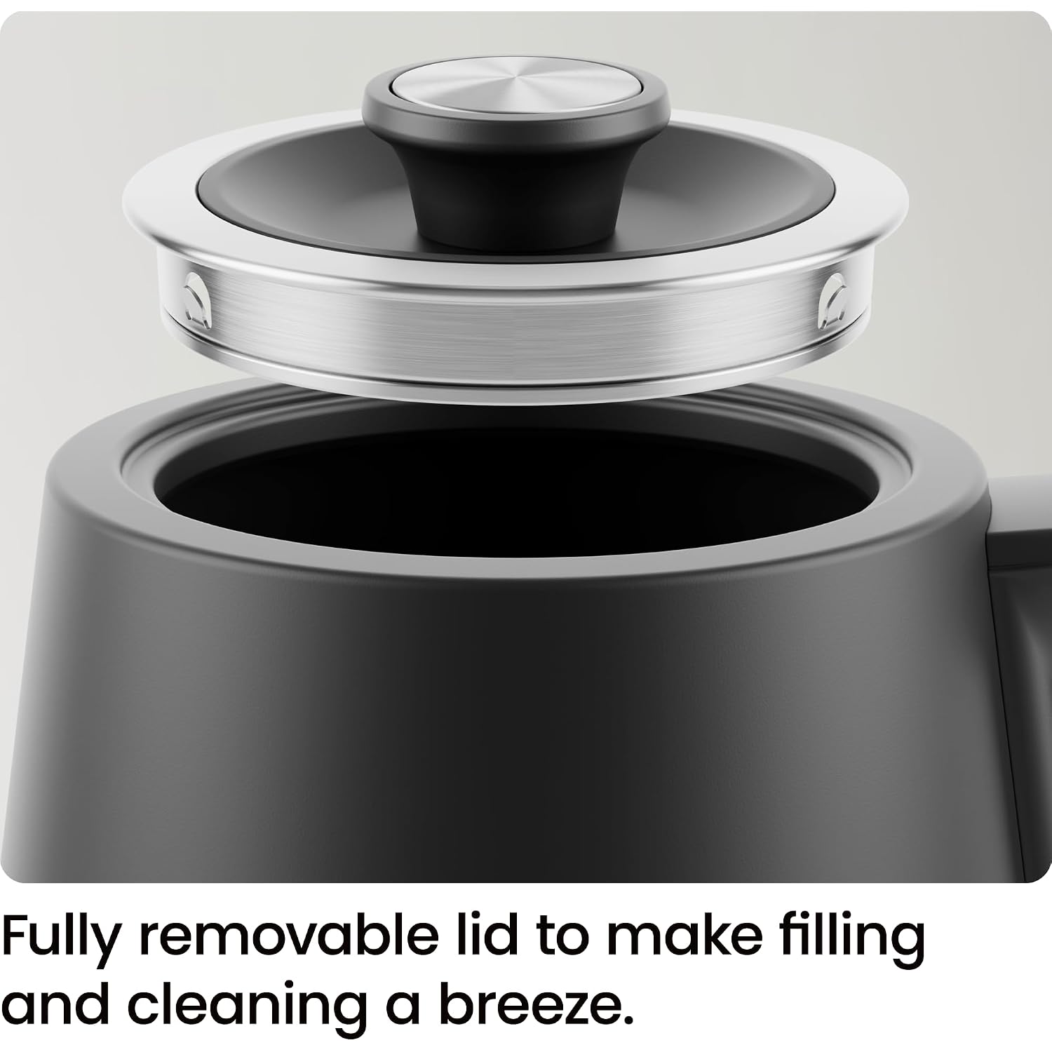 Chefman Gooseneck Electric Kettle, 0.8L Pour Over Tea Kettle For Coffee And Tea, One-Touch Operation, Boil-Dry Protection, Auto Shut-Off, Ultra-Fast Hot Water Boiler – Black