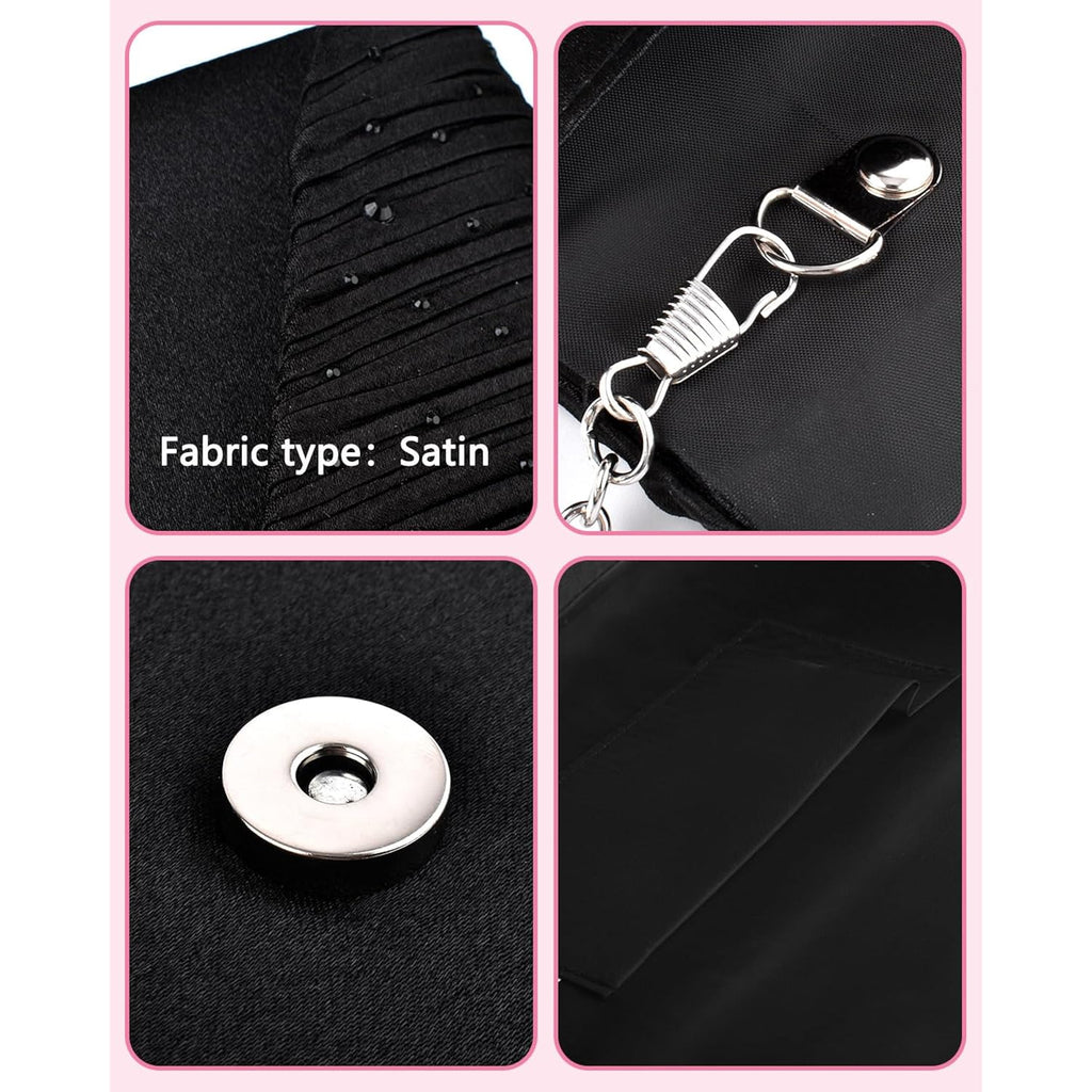 Evening Clutch Purses For Women Handbags For Formal Wedding Party Cocktail Prom Crossbody Shoulder Envelope Bag | For Formal Wedding
